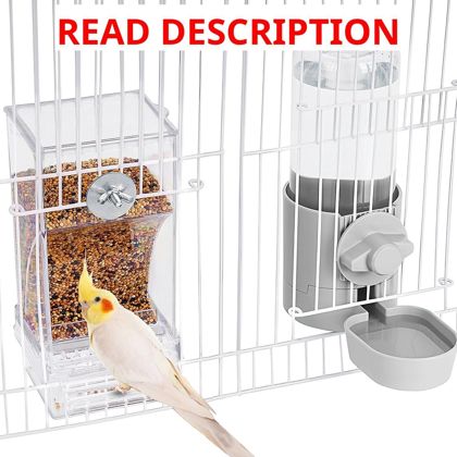 Lemtrflo No Mess Bird Feeder Dispenser Set