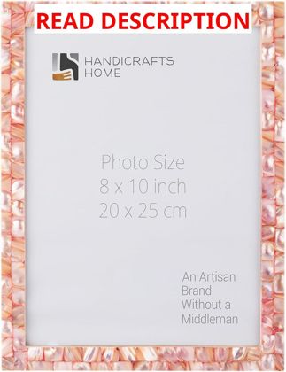 Handicrafts Home Pearl Pink Frame 8x10