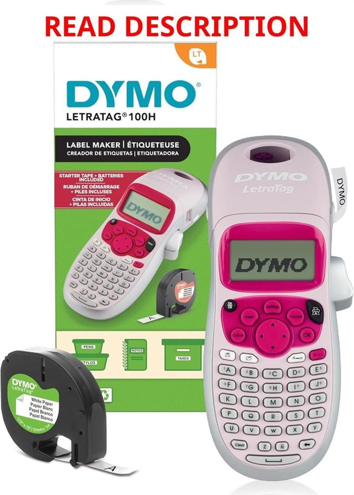 DYMO LetraTag LT-100H Handheld Label Printer