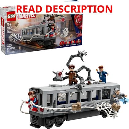 LEGO Marvel Spider-Man vs Doc Ock Train 76321