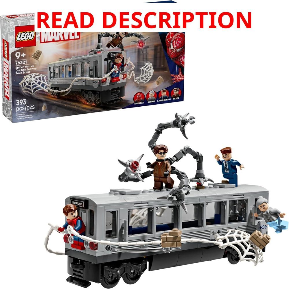 LEGO Marvel Spider-Man vs Doc Ock Train 76321