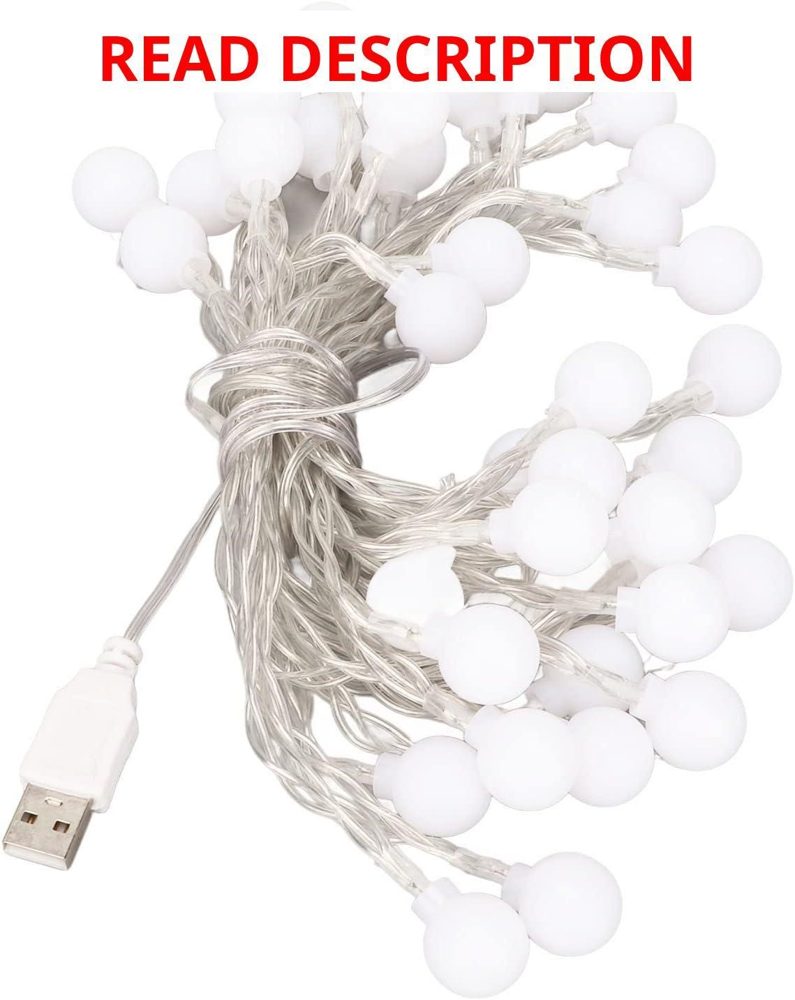SUNGOOYUE Ball String Lights USB LED Decor