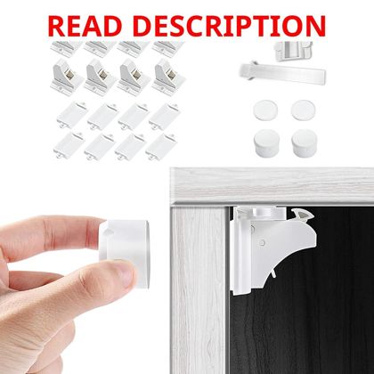 Vmaisi Magnetic Cabinet Locks for Babies (8)