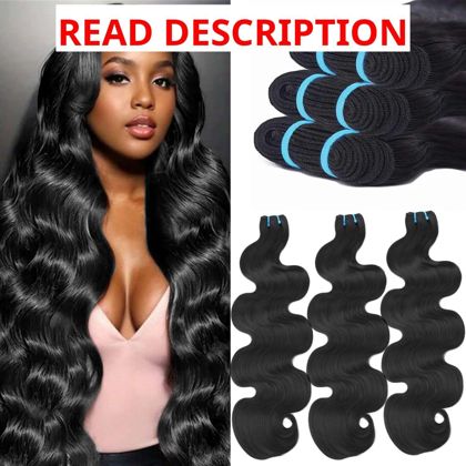 Virgin Remy 18A Human Hair Bundles 16 18 20