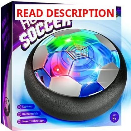 Hover Soccer Ball - Light-Up Toy Gift for Boys