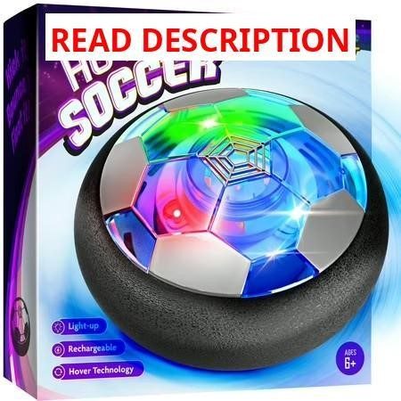 Hover Soccer Ball - Light-Up Toy Gift for Boys