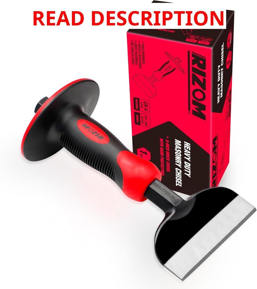 Rizom 8-Inch Rock Chisel Masonry Chisel