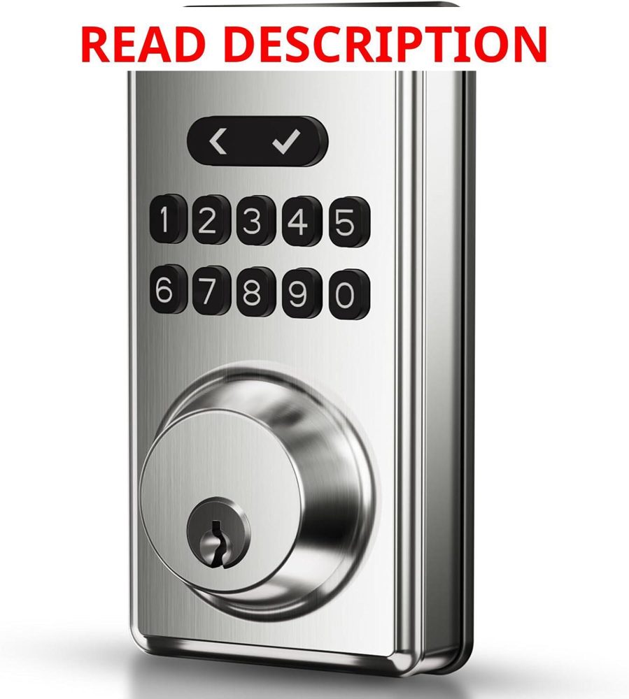 Keyless Entry Door Lock with Keypad