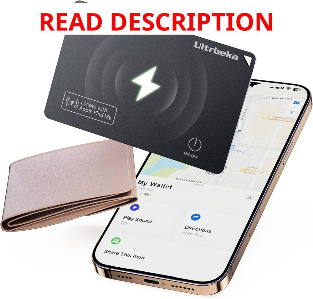 Ultrbeka Wallet Tracker Card IP68 BT