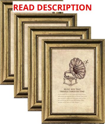 4x6 Picture Frame with Real Glass (4)