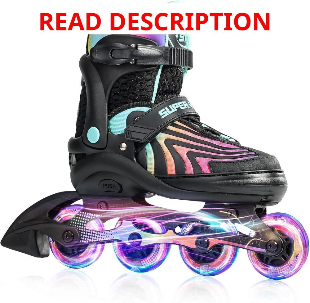 YOUNGSTER Inline Skates Adjustable Light Up