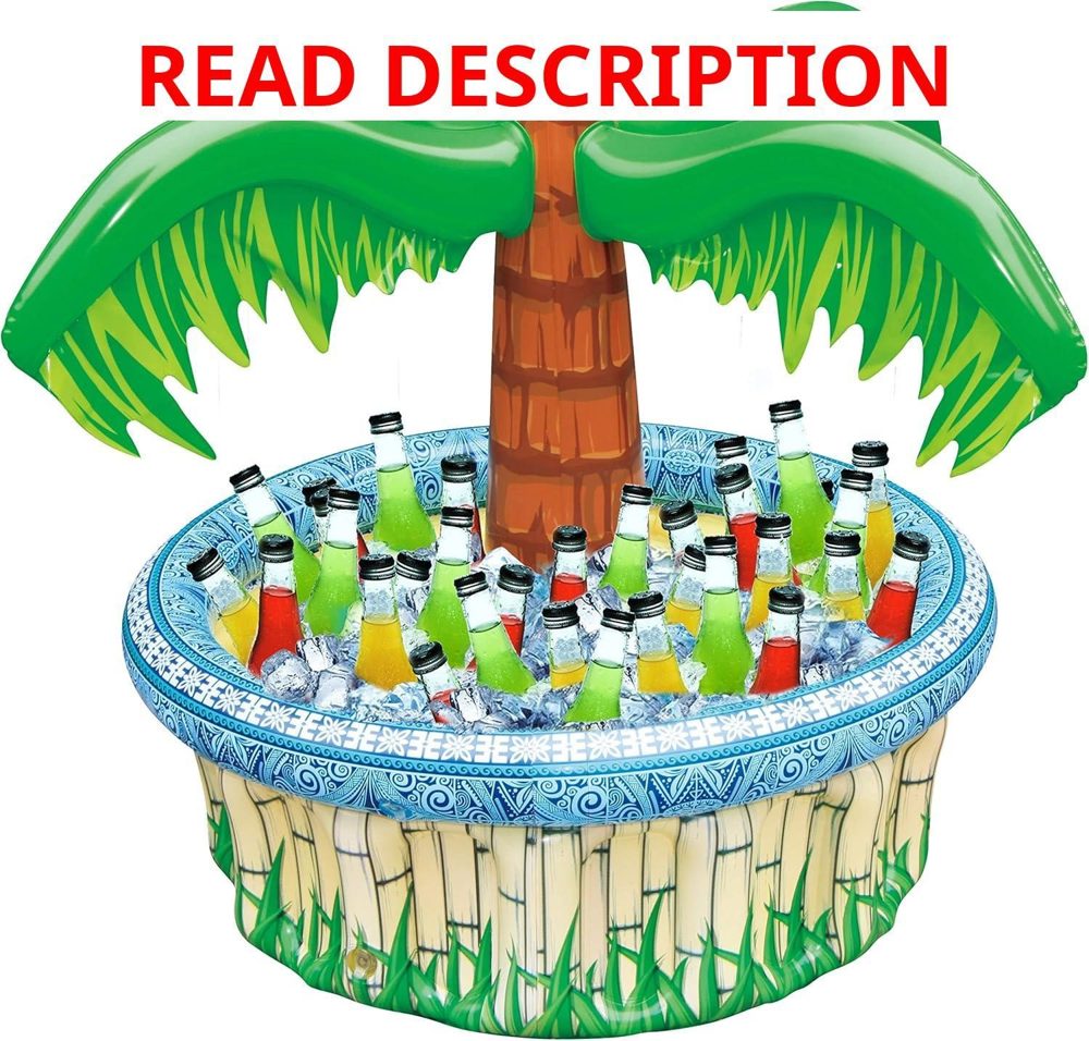 JOYIN 28" Inflatable Palm Tree Cooler