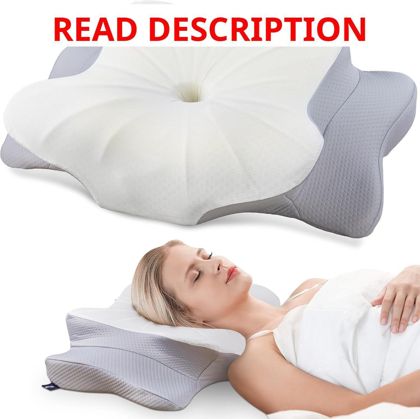 DONAMA Contour Cervical Neck Pillow for Pain