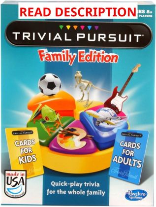 Hasbro Trivial Pursuit Family Edition Game