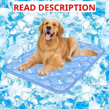 Dog Cooling Mat 2.0 Ocean Blue 44x32