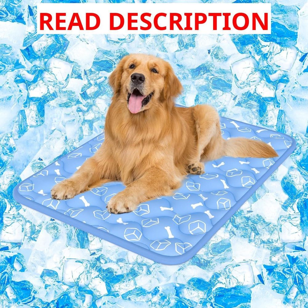 Dog Cooling Mat 2.0 Ocean Blue 44x32