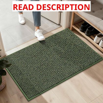 Yimobra 2x3 Entryway Rug Non-Slip Door Mat