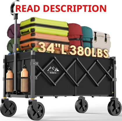 NWH 34' Collapsible Wagon 480lb Capacity
