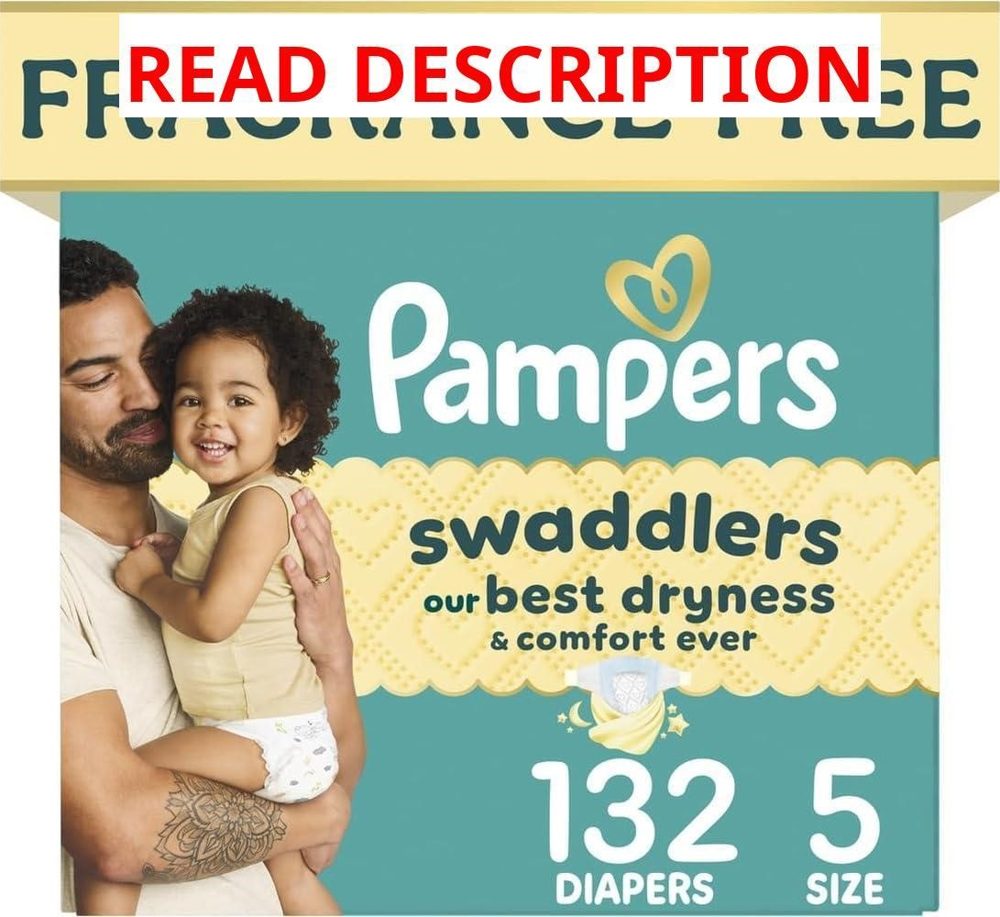 Pampers Swaddlers Diapers Size 5 132 ct