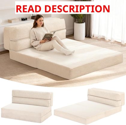 Folding Mattress Full 3-in-1 Sofa Bed