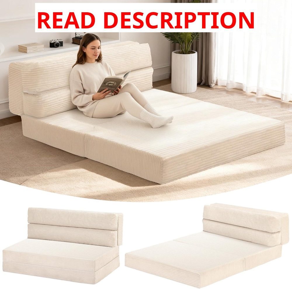 Folding Mattress Full 3-in-1 Sofa Bed