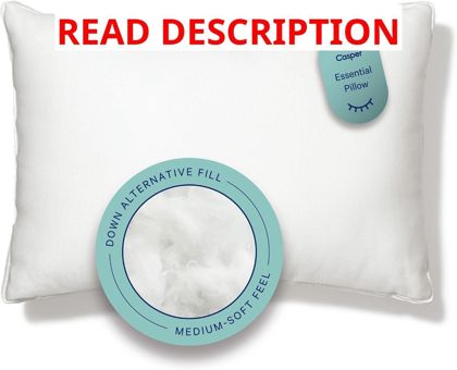 Casper Essential Pillow 2-Pack Standard Size