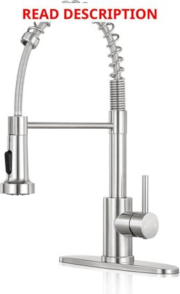 Kitchen Faucet with Pull-Down Sprayer Ni