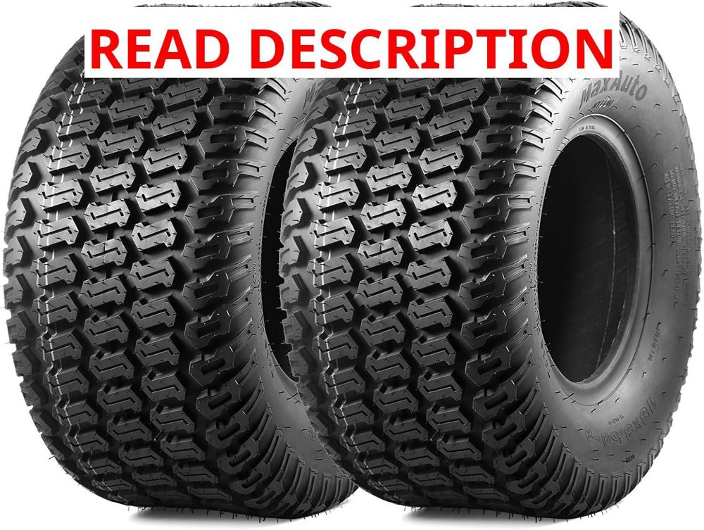 MaxAuto 18x8.50-8 Lawn Turf Tires 4PR