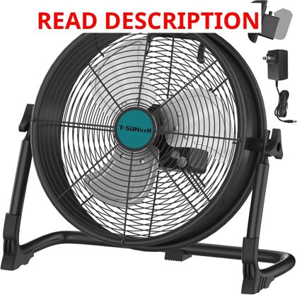 Makita 12" Battery Floor Fan Cordless