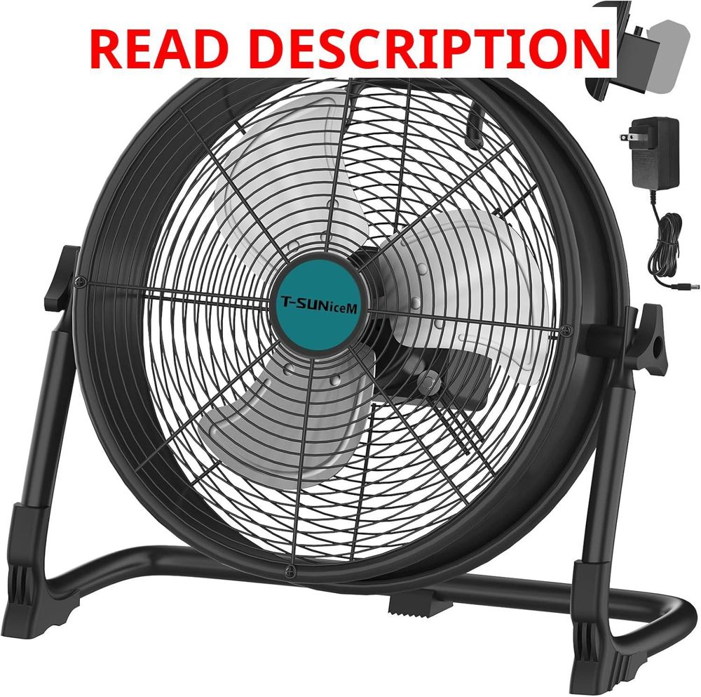 Makita 12" Battery Floor Fan Cordless