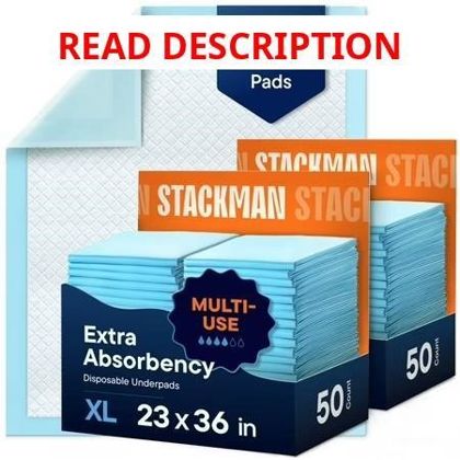 Chucks Pads Disposable Bed Pads 23"x36"