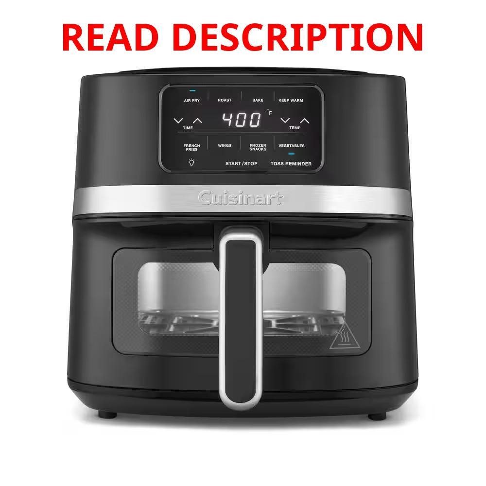 4. 5 qt. Black Basket Air Fryer