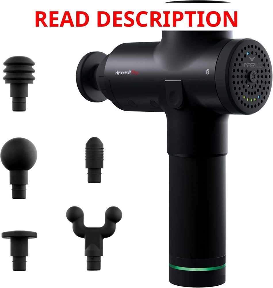 Hypervolt Plus Quiet Glide Massage Gun