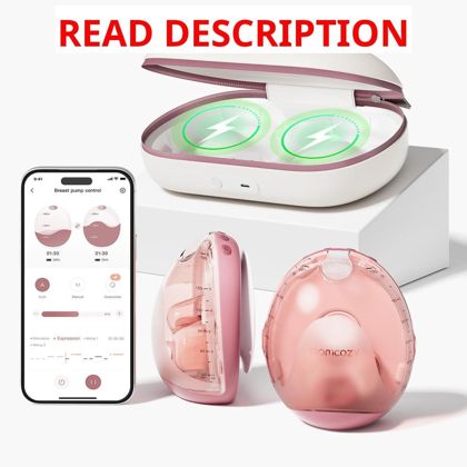 Momcozy Air 1 Wearable Breast Pump with Case