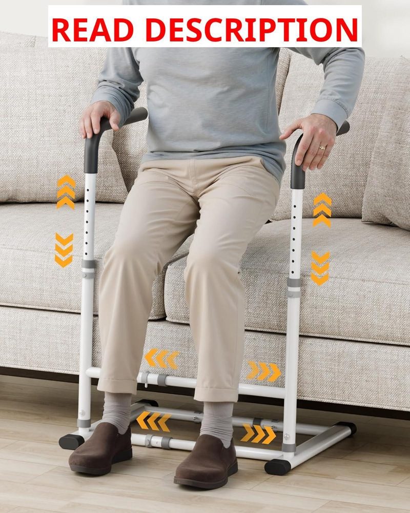 Couch Stand Assist Rail for Seniors White