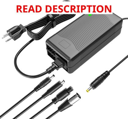 54.6V 2A E-Bike Charger for 48V Li - 5 Plugs