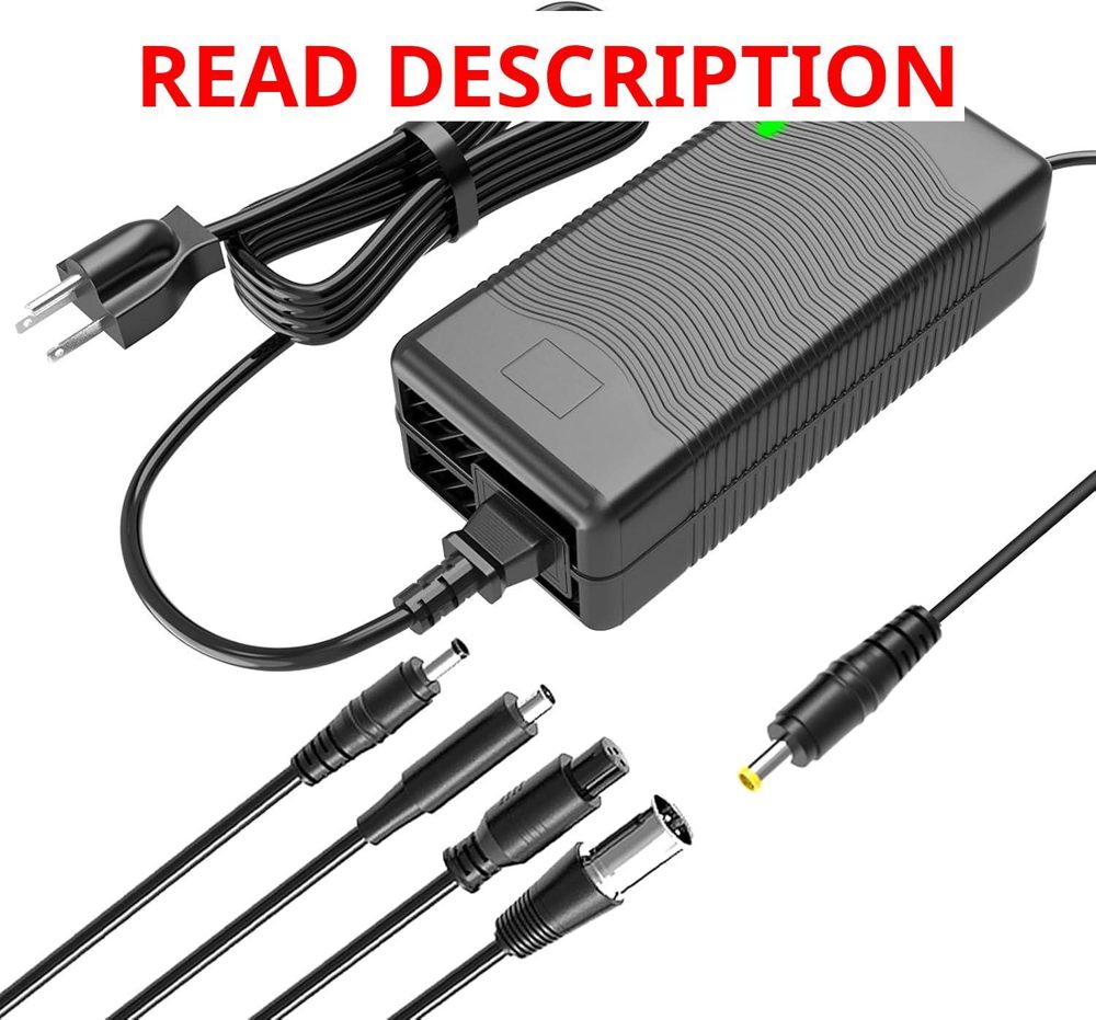 54.6V 2A E-Bike Charger for 48V Li - 5 Plugs