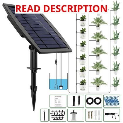 Solar Automatic Drip Irrigation Kit with Timer