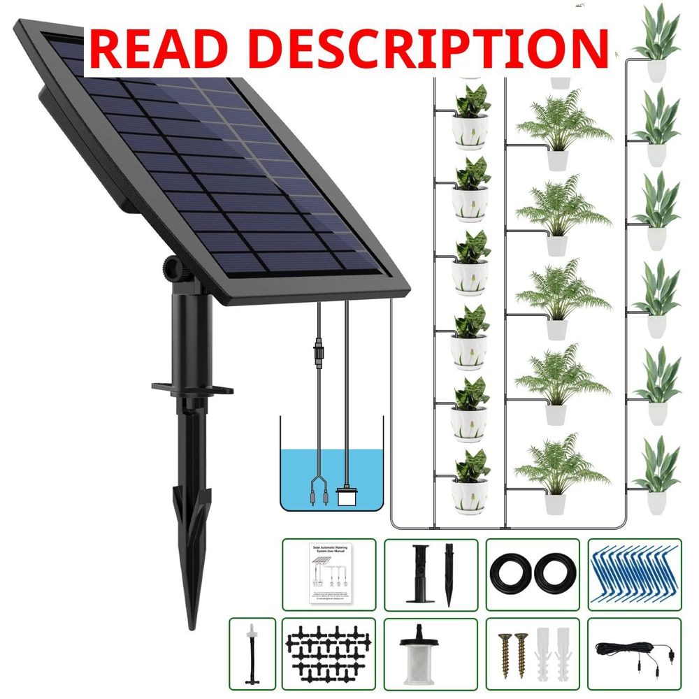 Solar Automatic Drip Irrigation Kit with Timer