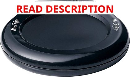 Mr. Coffee Mug Warmer for Coffee & Tea Black