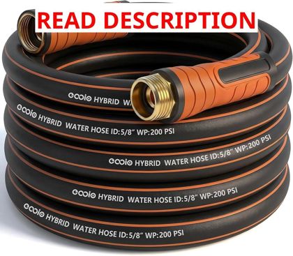 Garden Hose 25 ft x 5/8" Heavy Duty