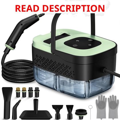 Steam Cleaner Handheld Steamer + 16 Accs