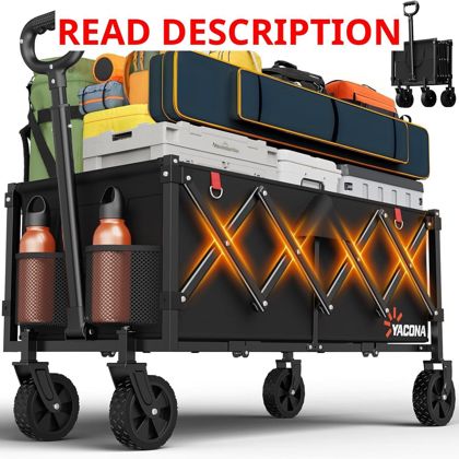 35" L Extra Long Beach Wagon 360LBS