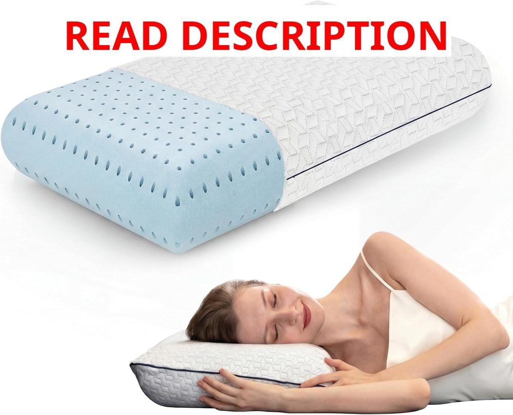 King Size Memory Foam Pillow - Firm 1-Pack