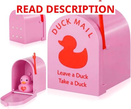 Magnetic Cruise Duck Mailbox (Purple)
