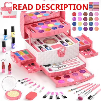 GirlsHome Kids Makeup Set - Non-Toxic Toy Kit