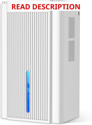 95OZ Dehumidifier for 1000 sq ft White