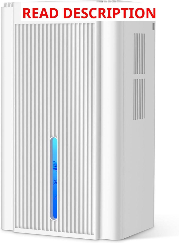95OZ Dehumidifier for 1000 sq ft White
