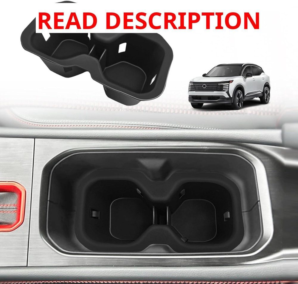 Nissan Kicks Center Console Cup Holder Inserts