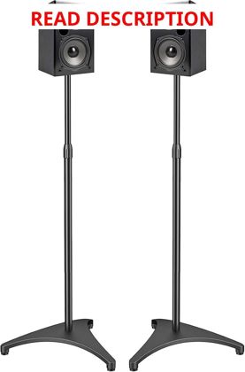 PERLESMITH Speaker Stand 20"-44" 9 lb Pair